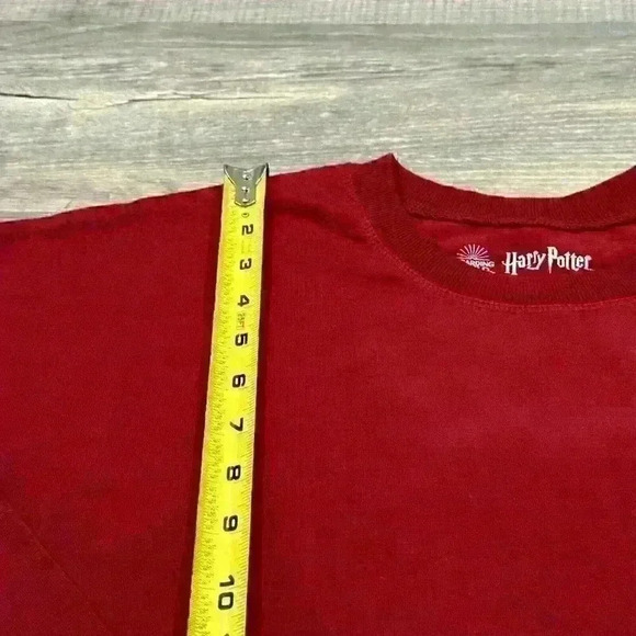 Wizarding World Harry Potter Jersey Red Pullover Longsleeve Unisex Sz XL (16/18) - Picture 9 of 16